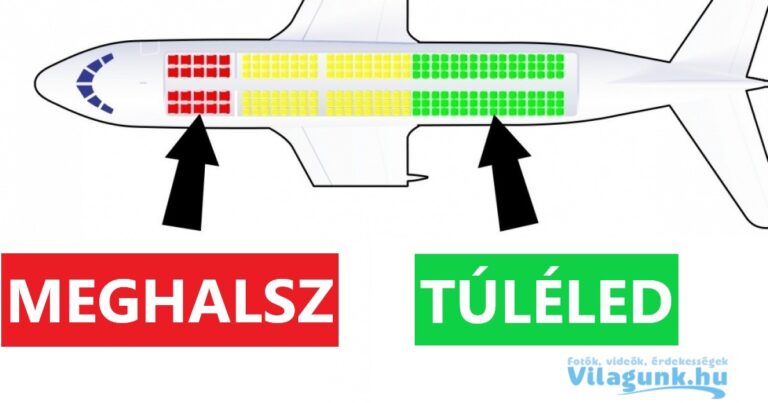 Ezekre a helyekre ülj, ha túl akarsz élni egy közlekedési balesetet