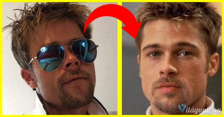 Mázlista: Ez a férfi úgy néz ki mint Brad Pitt, és ezt ki is használj a lányoknál.