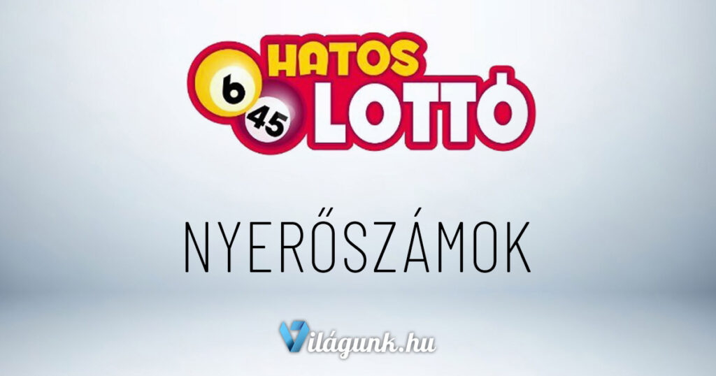 hatoslotto nyeroszamok 2 Hatoslottó 38. heti nyerőszámok (2019.09.22.)