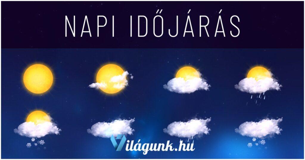 idojaras kiemelt kep Napi időjárásjelentés 2023. november 27. időjárás előrejelzés