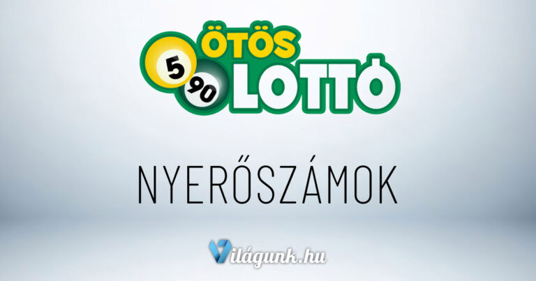 Ötöslottó 42. heti nyerőszámok (2019.10.19.)