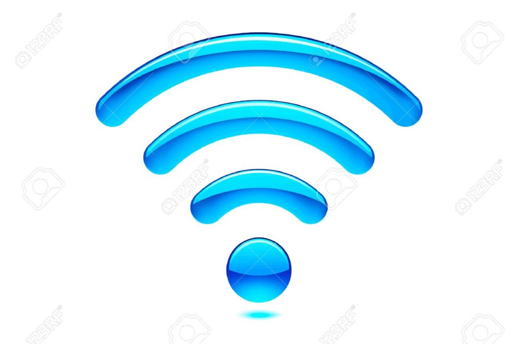 24378853 modern blue wireless wifi wlan symbol on white background 6 dolog, ami évekkel ezelőtt még pénzbe került, de ma már ingyen van