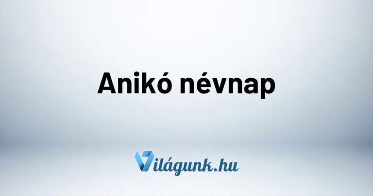 Anikó névnap – Mikor van Anikó névnap?