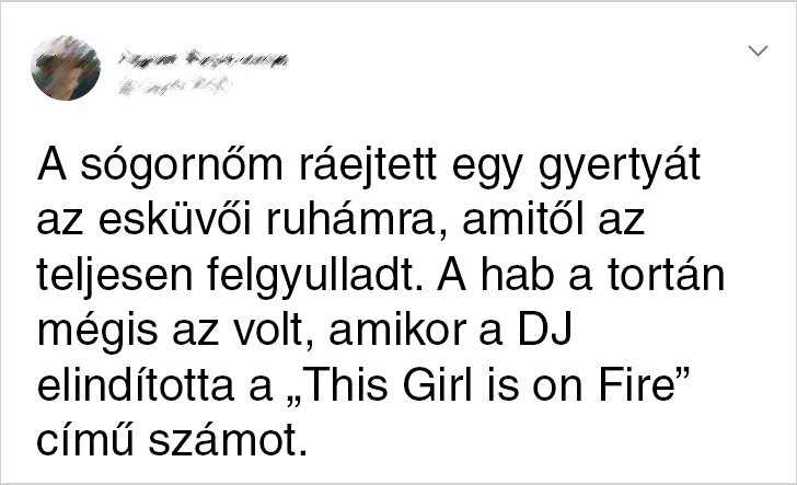 Felgyujtott eskuvoi ruha fail this girl is on fire 20 házaspár, akik bebizonyították, hogy tökéletes esküvő egyszerűen nem létezik