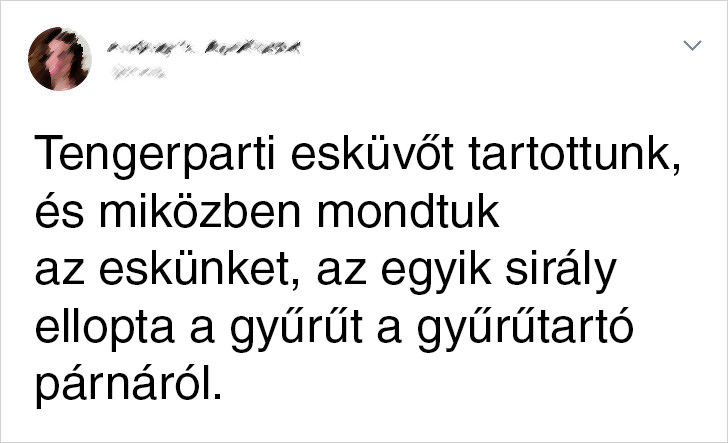 Tengerparti eskuvo siraly ellopott a gyurut 20 házaspár, akik bebizonyították, hogy tökéletes esküvő egyszerűen nem létezik