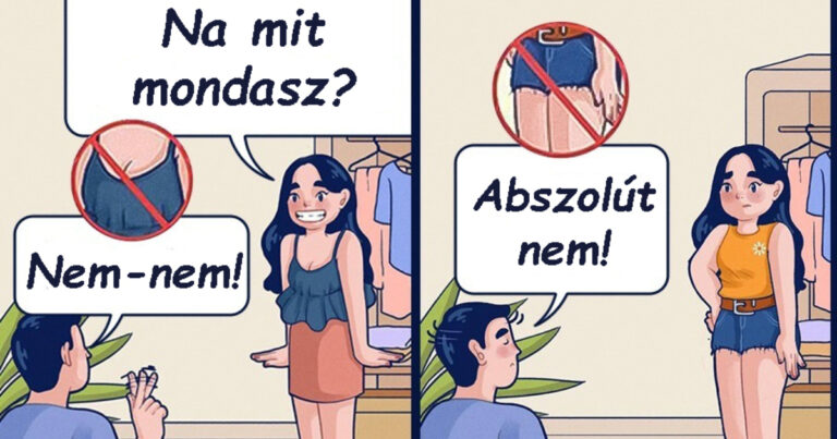 11 illusztráció, amely minden párkapcsolatban élő embernek ismerős lehet