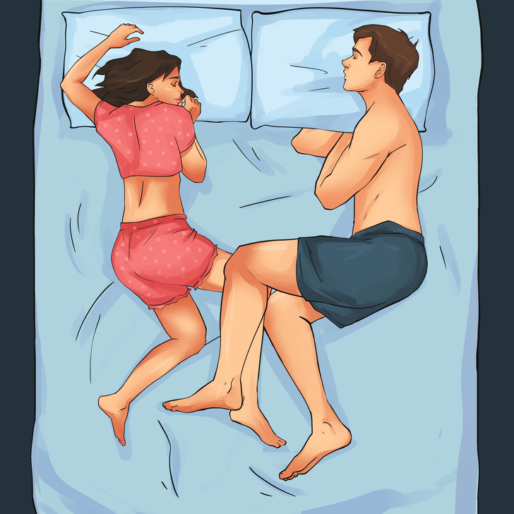 10 8 Íme néhány alvó póz, mely sokat elárulhat a párkapcsolatodról - Te, hogyan alszol a pároddal?