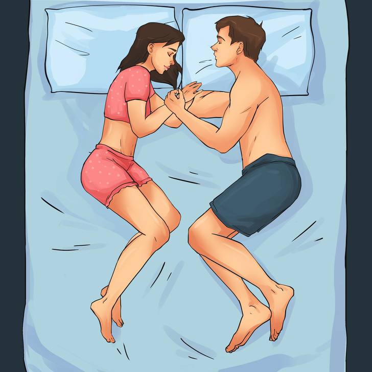 11 8 Íme néhány alvó póz, mely sokat elárulhat a párkapcsolatodról - Te, hogyan alszol a pároddal?