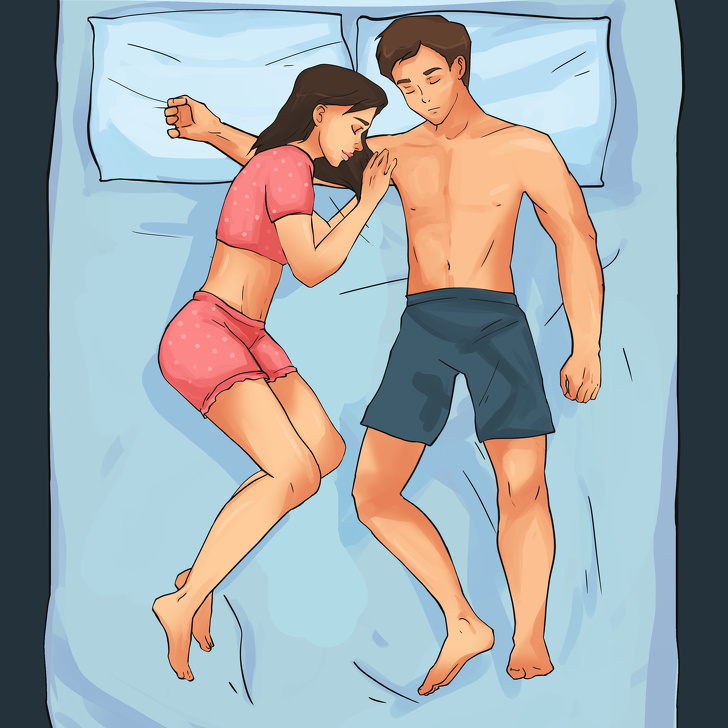12 4 Íme néhány alvó póz, mely sokat elárulhat a párkapcsolatodról - Te, hogyan alszol a pároddal?