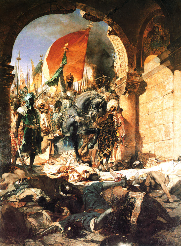 27622415 Benjamin Constant The Entry of Mahomet II into Constantinople 1876 1541591653 728 b57d030cc6 1541747320 9 középkorról szóló tény, amely bizonyítja, hogy a történelem mennyire érdekes