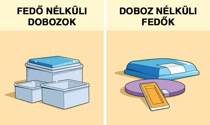 Fedo nelkuli dobozok es doboz nelkuli fedok 30 dolog, amit 30 éves korodra biztosan te is megtapasztalsz