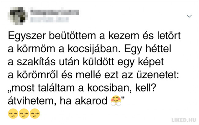 1 Nők, akik közzétették exbarátaik legkülönösebb húzásait