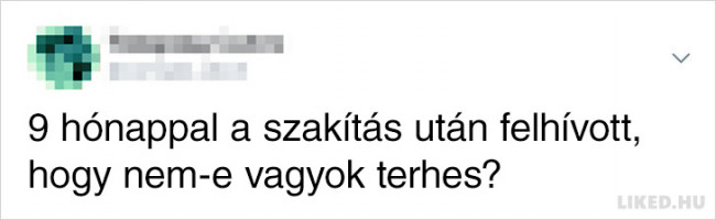 11 1 Nők, akik közzétették exbarátaik legkülönösebb húzásait