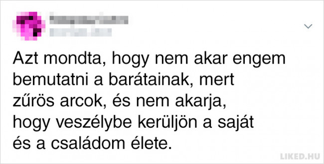 13 1 Nők, akik közzétették exbarátaik legkülönösebb húzásait