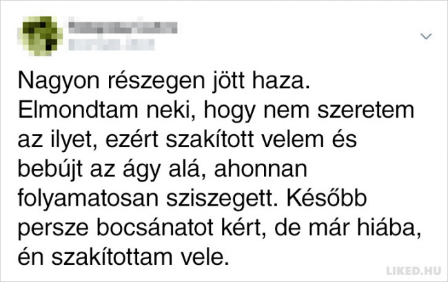 3 Nők, akik közzétették exbarátaik legkülönösebb húzásait