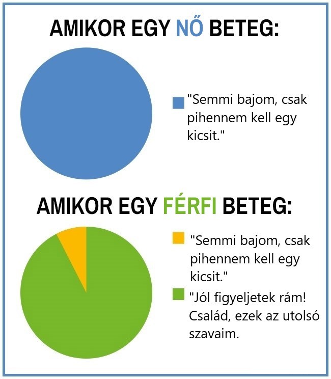 5 18 15 kördiagram, ami hűen tükrözi a férfiak és a nők közti hatalmas különbségeket