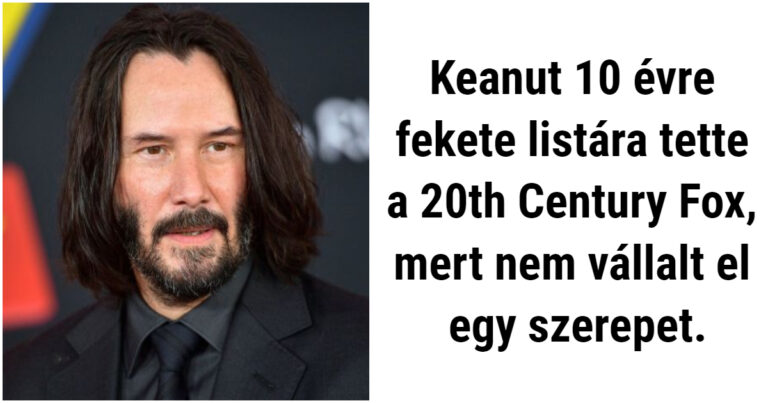 24 érdekes tény, Keanu Reevesről, amit csak nagyon  kevesen tudnak