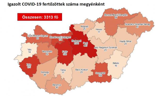 terkep0512 Kiderült, milyen módon érte el Magyarországot a koronavírus - Íme a részletek