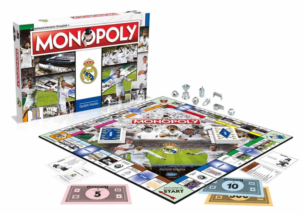 RealMadrid Monopoly szett