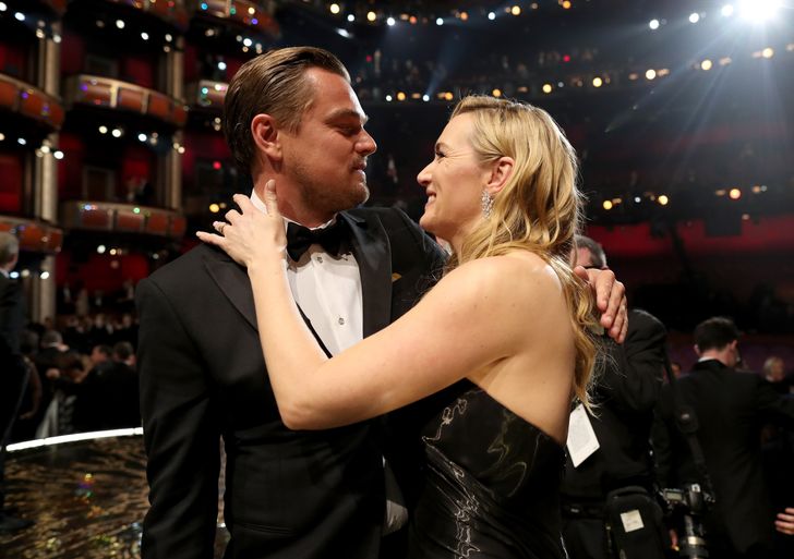 Leonardo DiCaprio es Kate Winslet Oscar2 Leonardo DiCaprio és Kate Winslet a Titanic forgatása óta a legjobb barátok