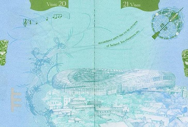 Irorszag 16 stílusos útlevél, ami úgy fest, mint egy igazi remekmű
