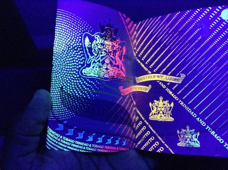 Trinidad es Tobago 16 stílusos útlevél, ami úgy fest, mint egy igazi remekmű