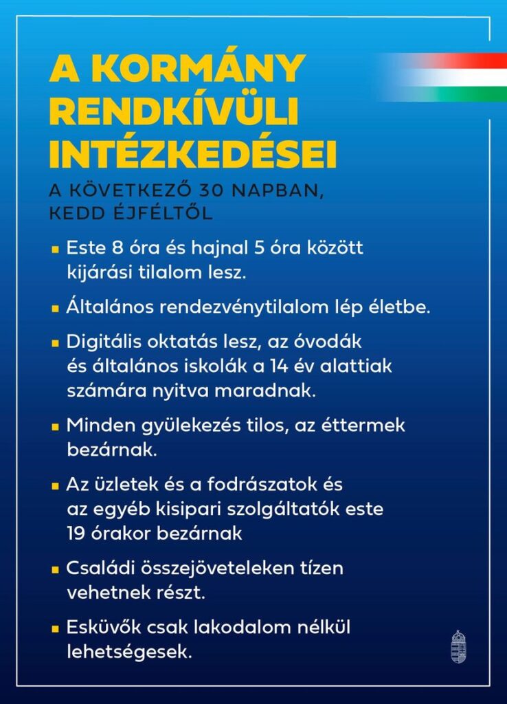 1 17 Talán ezek az eddigi legszigorúbb rendelkezések a koronavírus miatt - Íme a részletek