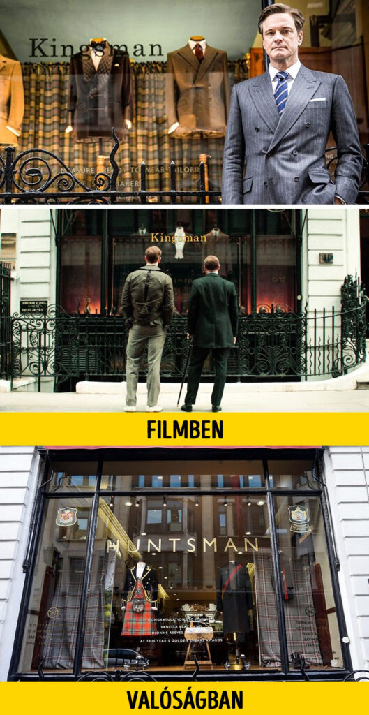 Atelier Kingsman 20 dolog a mozifilmekből, ami a valóságban teljesen másként néz ki