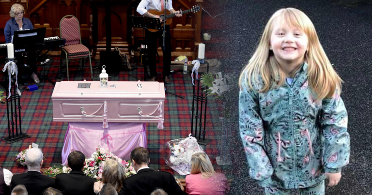 Rózsaszín koporsóban temették el a meggyilkolt 6 éves kislányt. Halála egész Európát megrázta.
