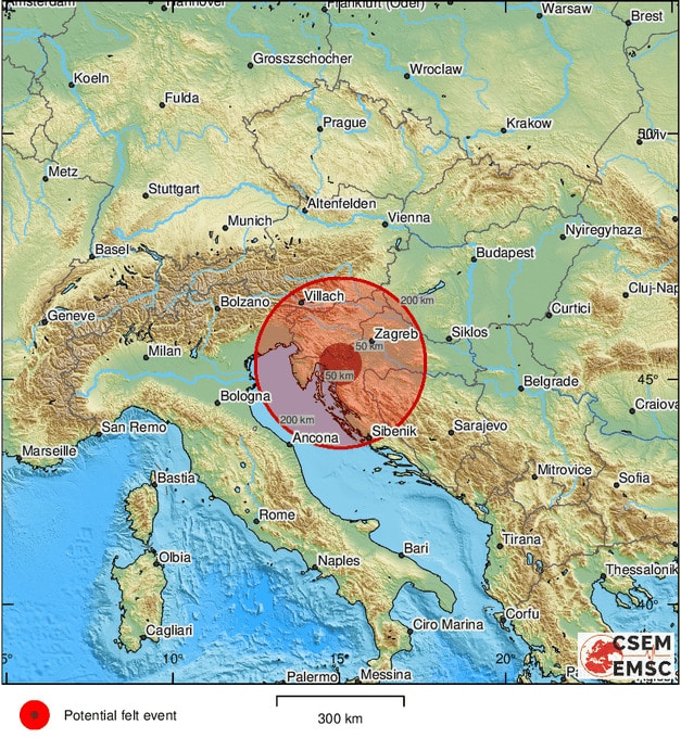 foldrenges horvatorszag Erősebb földrengés rázta meg a Kvarner-öblöt Horvátországban