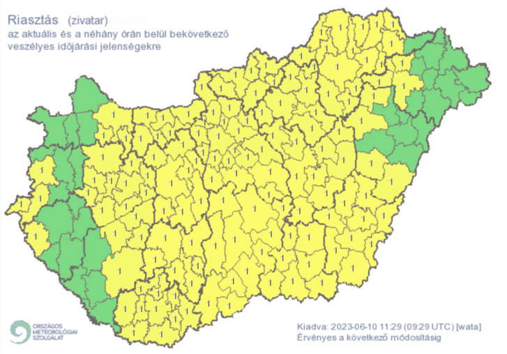 kep 2023 06 10 124431503 Elmossa az egész országot! Durva vihar közelít