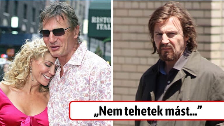 Szívszorító történet! Ezek voltak Liam Neeson utolsó szavai haldokló feleségéhez!