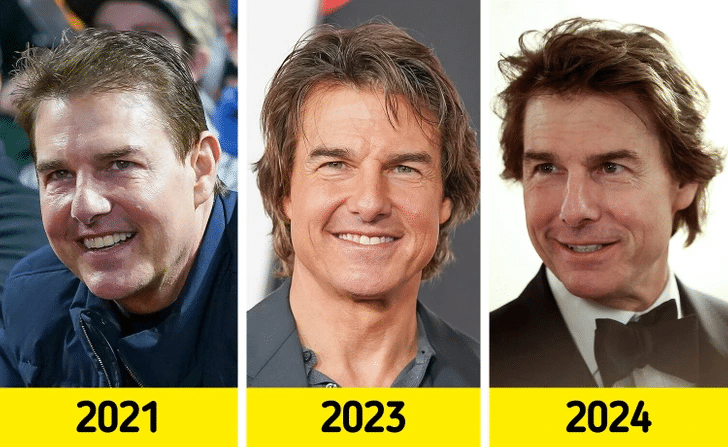 kep 2024 02 15 161803137 Tom Cruise felismerhetetlen a Vilmos herceggel készült új képeken, mivel egyesek szerint „túl sok műtétje volt”