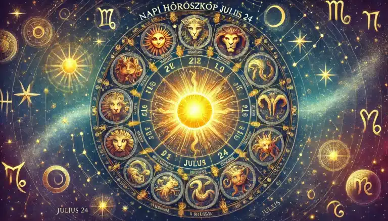 Napi Horoszkóp Július 24 – Hozd ki a legtöbbet magadból