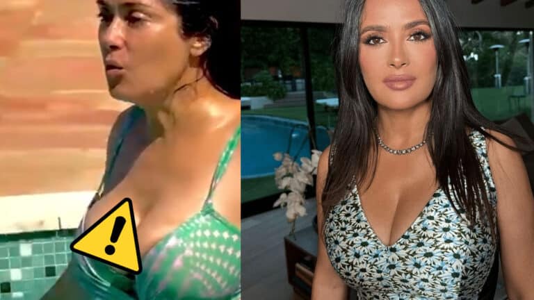 Salma Hayek 58 évesen bikiniben pózol. Hogy lehet valakinek ilyen tökéletes alakja?