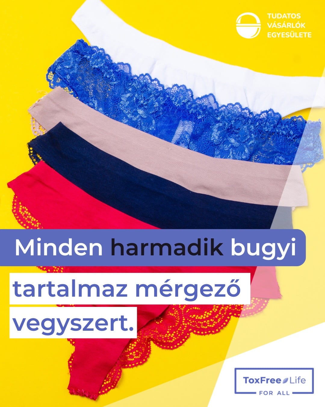 Minden harmadik bugyi tartalmaz mérgező vegyszert