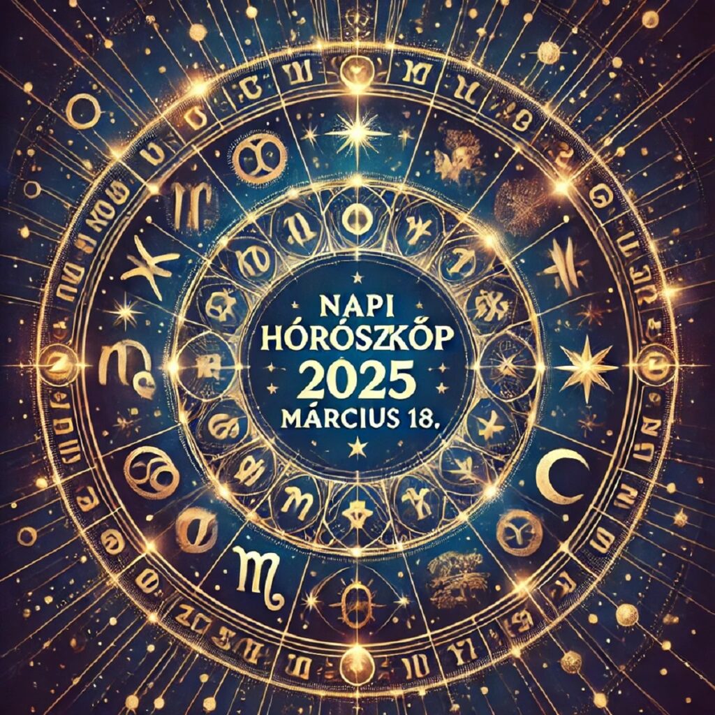 Napi horoszkóp 2025. március 18