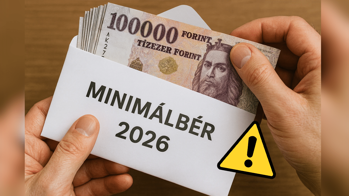 Minimálbér 2026! Minden infó az emelésről ITT
