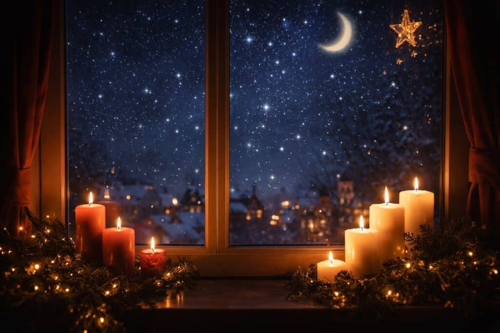 Napi horoszkóp 2025. december 24 karácsony előestéjén, meghitt gyertyafényes hangulattal