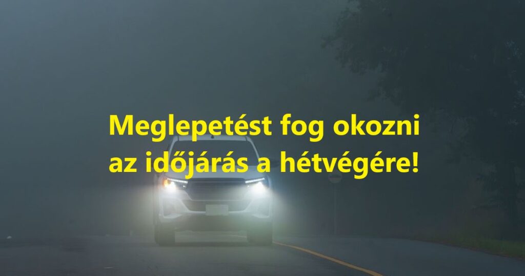 Erős lehűlés érkezik a hét végére: több helyen meglepetést fog okozni az időjárás