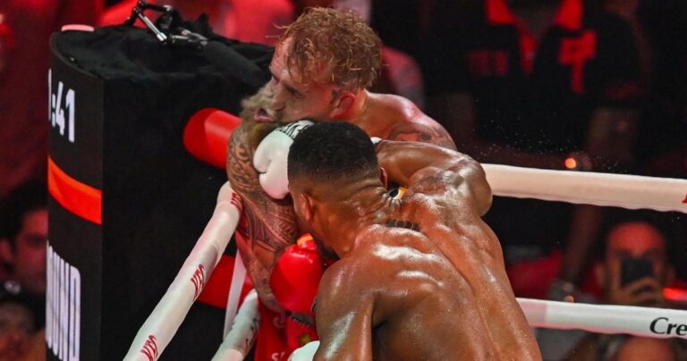 Jake Paul sokkoló állapotban az Anthony Joshua elleni boxmeccs után 1 Jake Paul sokkoló állapotban az Anthony Joshua elleni boxmeccs után