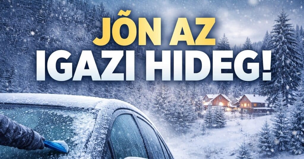 Ekkor robban be az igazi hideg tél hazánkba: ennek a dátumnak nagyon nem fogsz örülni