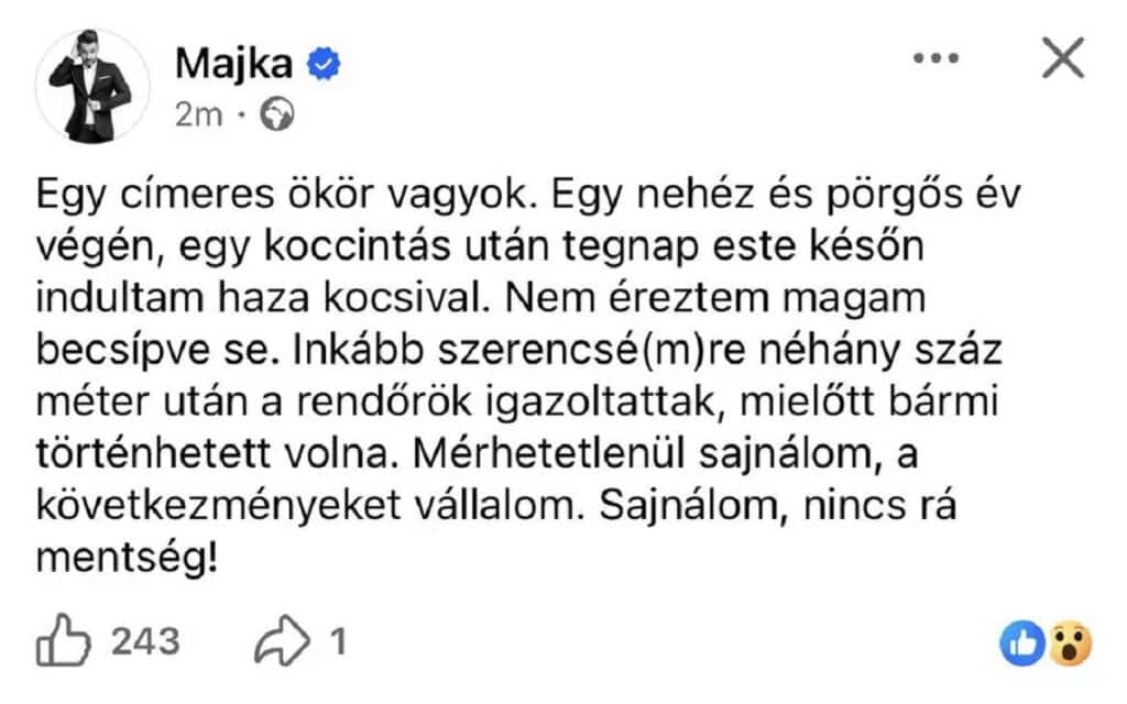 Majka ittas vezetés