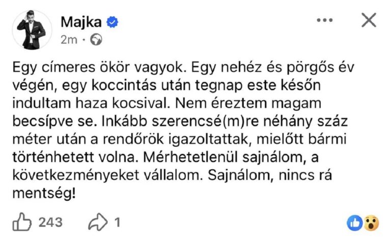 Majka ittas vezetés