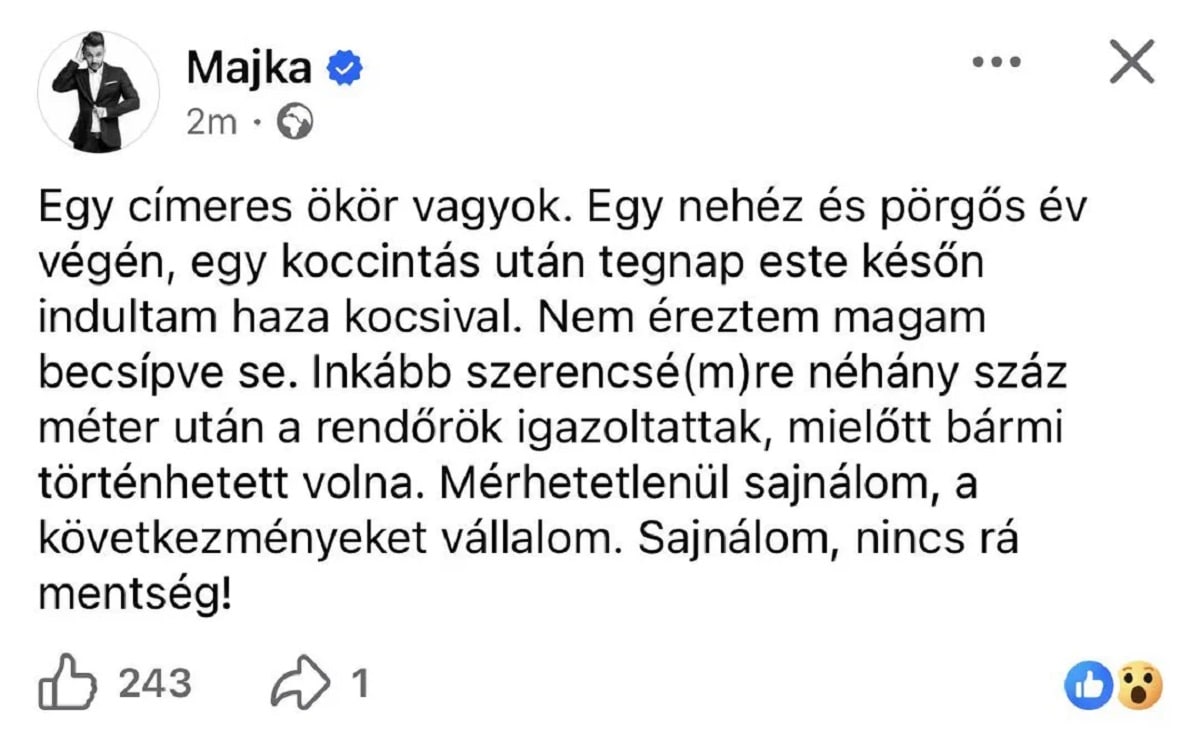 Majka ittas vezetés