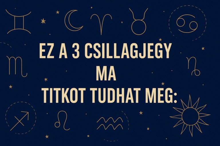 Napi horoszkóp 2025. december 12. – Ez a 3 csillagjegy ma titkot tudhat meg