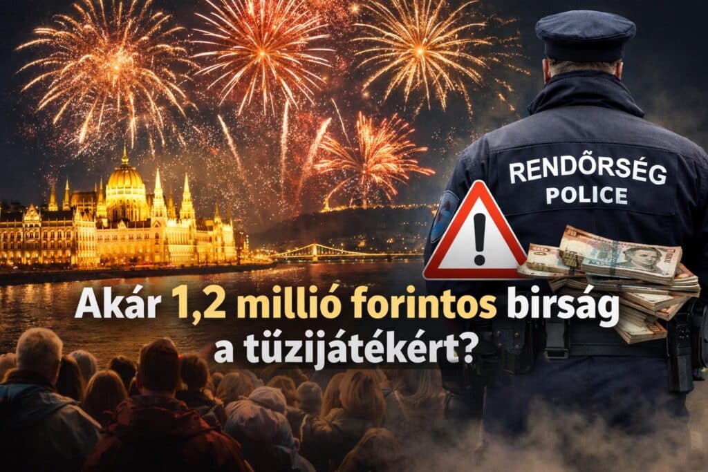 Szigorították a tűzijátékozást: akár 1,2 millió forint is lehet a büntetés