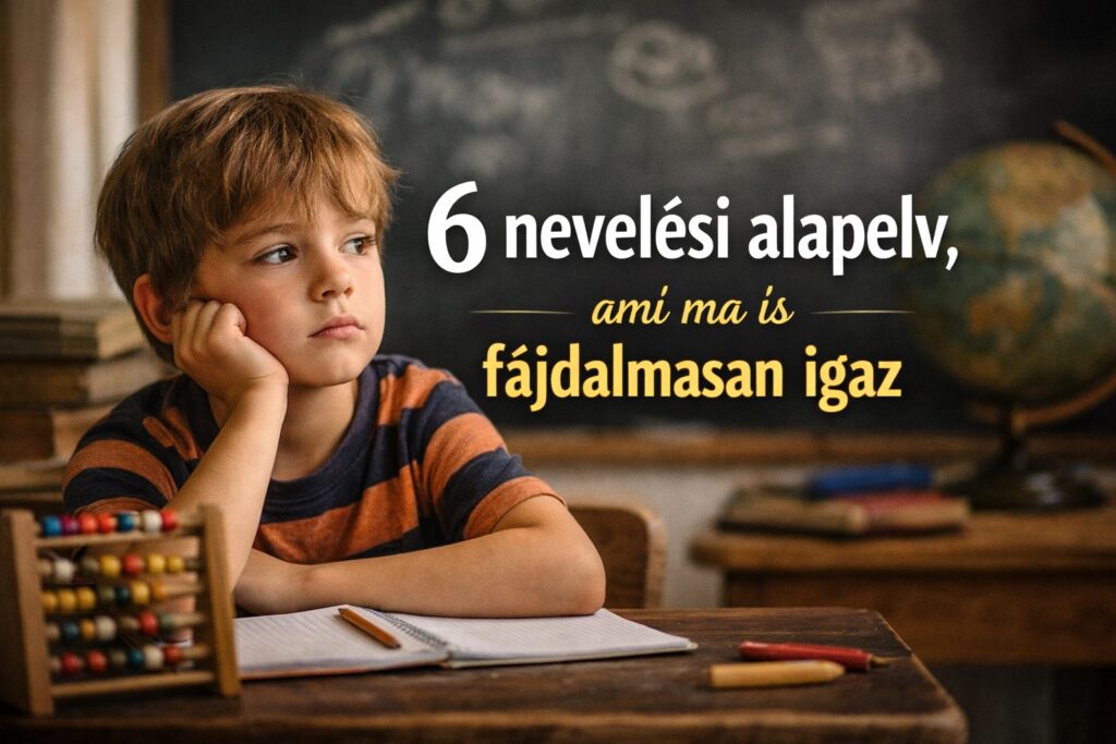 6 nevelési alapelv, ami ma is fájdalmasan igaz
