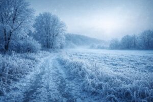 Leghidegebb reggel jöhet: Fagyos téli reggel Magyarországon, erős lehűléssel