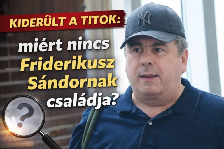 Kiderült a titok: ezért nincs Friderikusz Sándornak felesége és gyereke 1 Kiderült a titok: ezért nincs Friderikusz Sándornak felesége és gyereke